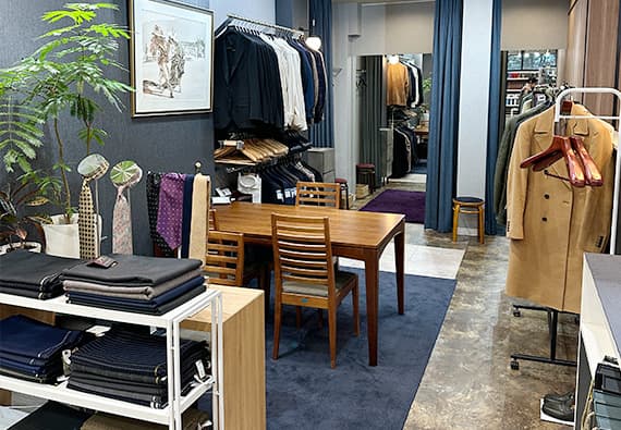 予約優先の落ち着いた空間